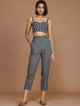 Load image into Gallery viewer, Thin Striped Pants BOTTOMS Mati   
