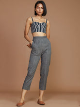 Load image into Gallery viewer, Thin Striped Pants BOTTOMS Mati   
