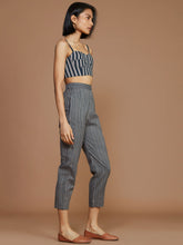 Load image into Gallery viewer, Thin Striped Pants BOTTOMS Mati   
