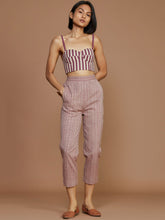 Load image into Gallery viewer, Thin Striped Pants BOTTOMS Mati   
