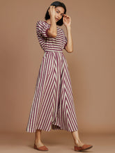 Load image into Gallery viewer, Striped Sphara Jumpsuit JUMPSUITS Mati   
