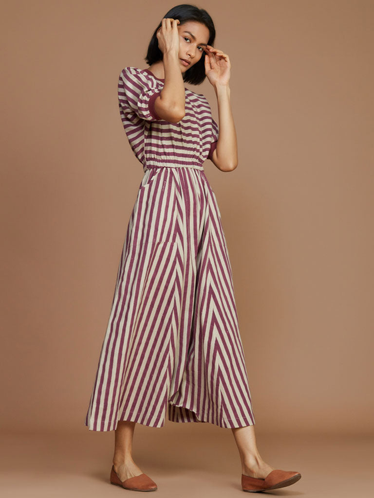 Striped Sphara Jumpsuit JUMPSUITS Mati   