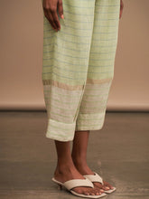 Load image into Gallery viewer, Isha Mint Linen Pants BOTTOMS Manan   
