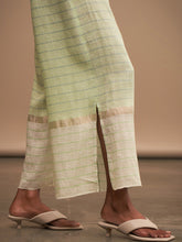 Load image into Gallery viewer, Nia Mint Linen Pants BOTTOMS Manan   
