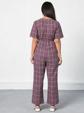 Load image into Gallery viewer, Purple Fields Jumpsuit JUMPSUITS SUI   
