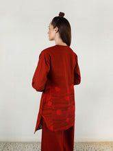 Load image into Gallery viewer, Cherry Red Moon Top TOPS Rias Jaipur   
