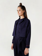 Load image into Gallery viewer, Fluid Moon Crop Jacket JACKETS Rias Jaipur   

