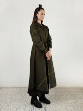 Load image into Gallery viewer, Noodle Wave Olive Co-Ord SETS Rias Jaipur   
