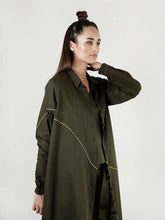 Load image into Gallery viewer, Noodle Wave Olive Co-Ord SETS Rias Jaipur   
