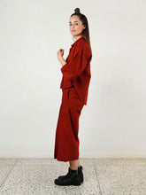 Load image into Gallery viewer, Wear Anywhere Cherry Red Co-Ord SETS Rias Jaipur   
