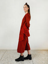 Load image into Gallery viewer, Zero Moon Cherry Red Co-Ord SETS Rias Jaipur   
