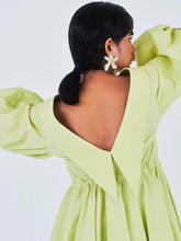 Load image into Gallery viewer, Sada Bahar Green Dress DRESSES Little Things Studio   
