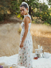 Load image into Gallery viewer, Summer Herbs Picnic Dress DRESSES Em and Shi   
