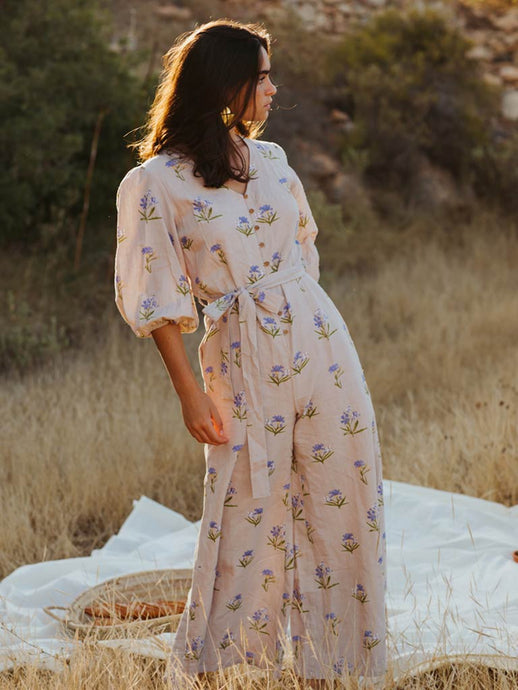 Sweet Lavender Jumpsuit JUMPSUITS Em and Shi   