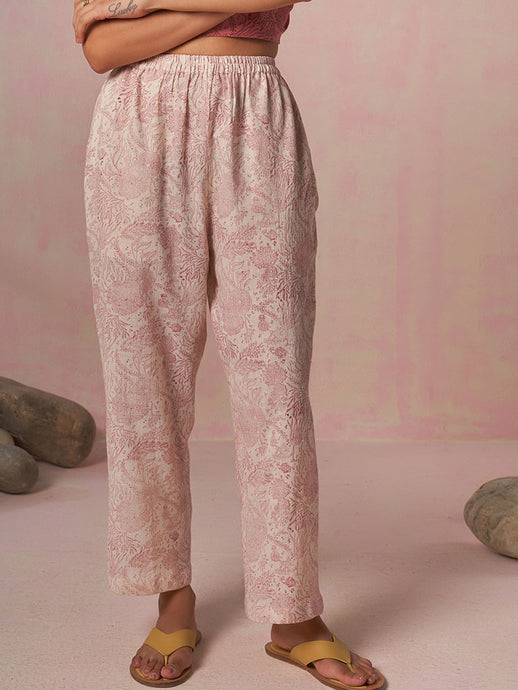 The Coral Cotton Trousers BOTTOMS SUI   