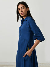 Load image into Gallery viewer, Blue Collar Jumpy DRESSES Rias Jaipur   
