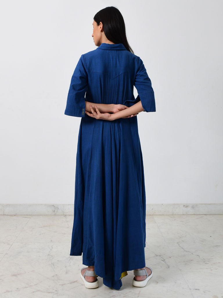 Blue Collar Jumpy DRESSES Rias Jaipur   