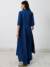 Load image into Gallery viewer, Blue Collar Jumpy DRESSES Rias Jaipur   
