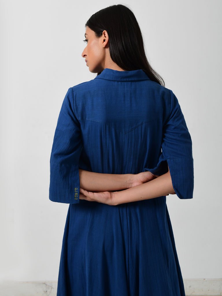 Blue Collar Jumpy DRESSES Rias Jaipur   