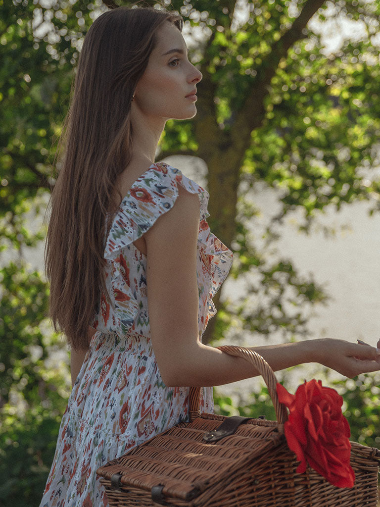 Ikat Dress DRESSES Em and Shi   