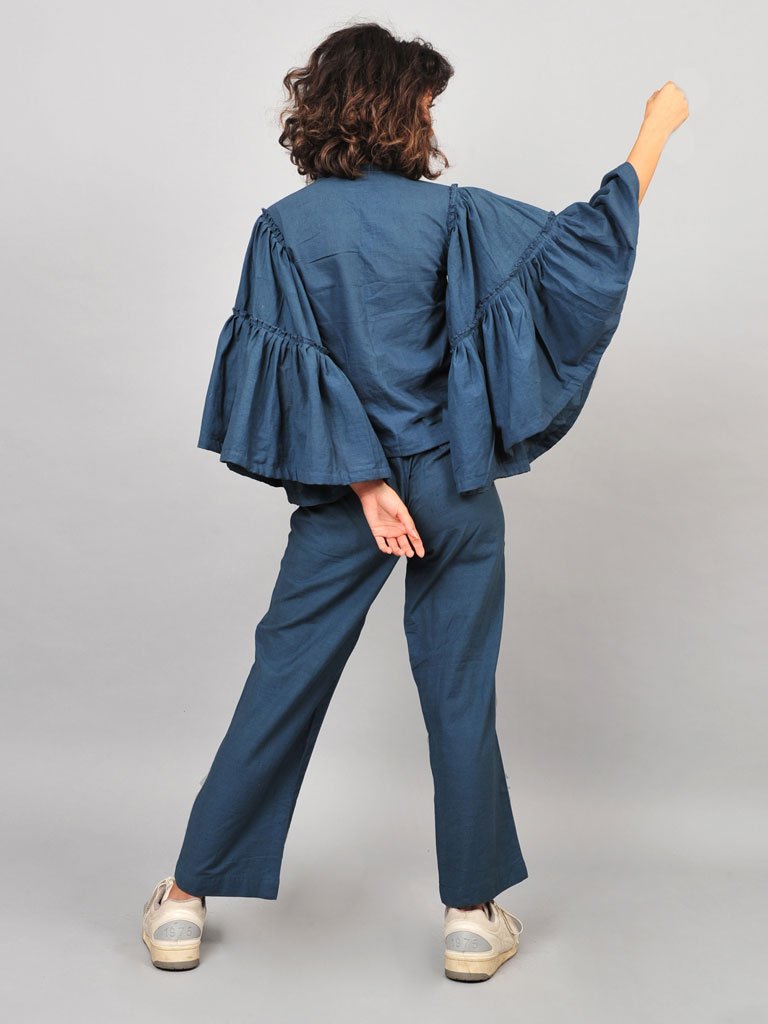 Grey Umbrella Blouse TOPS Rias Jaipur   