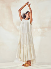 Load image into Gallery viewer, White Lily Bouque DRESSES KHARA KAPAS   
