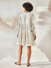 Load image into Gallery viewer, White Pebble DRESSES KHARA KAPAS   
