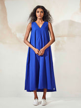 Load image into Gallery viewer, Blue Brine DRESSES KHARA KAPAS   
