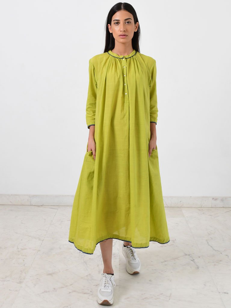 Zero Neck Kurta DRESSES Rias Jaipur   